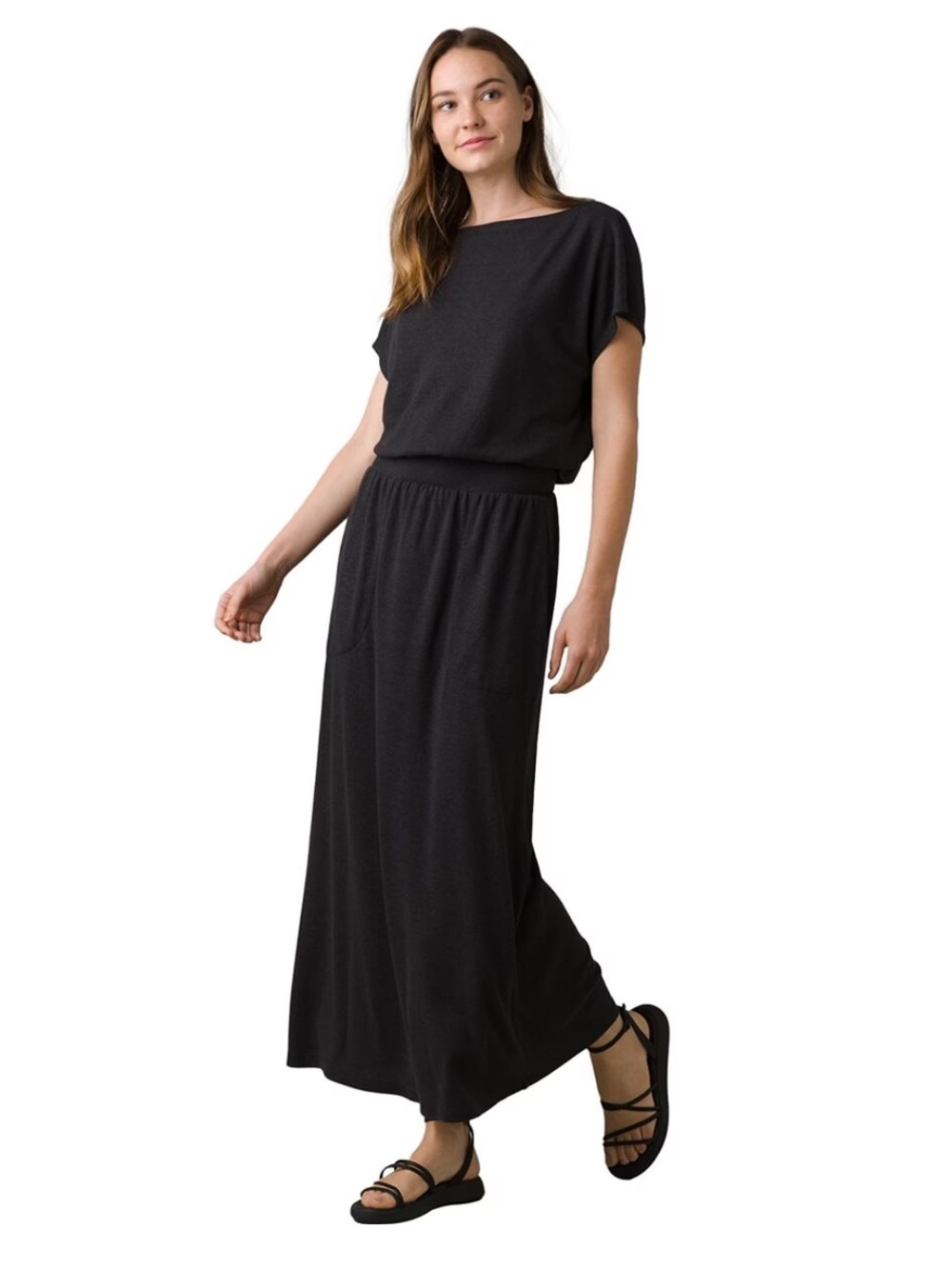 PRANA Cozy Up Hemp Womens Skyland Dress Size Large